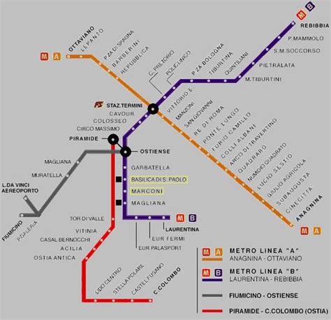 Rome Metro System For The Next Time I Go Informative Pinterest