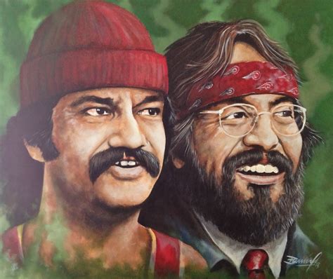 The very names tommy chong and cheech marin are synonymous with weed culture. Dave Benning Art - Adventures of a Rock and Roll Artist..: CHEECH and CHONG