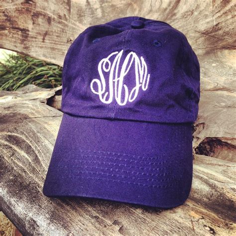 Monogrammed Navy Hat 2399 Navy Hats Monogram Hats Monogram Outfit