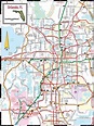 Large Orlando Maps for Free Download and Print | High-Resolution and ...