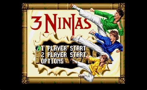 Play 3 Ninjas Kick Back • Sega Cd Gamephd