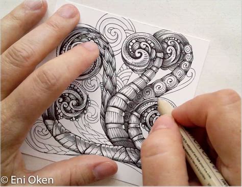 Check spelling or type a new query. Tangled Scrollwork Video Lesson | Zentangle patterns, Tangle patterns, Tangled