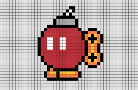 Bomb Omb Pixel Art Brik