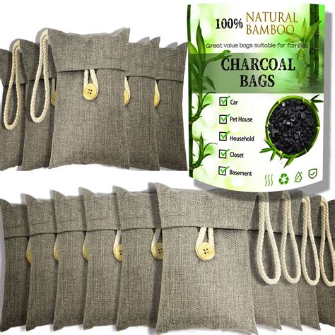 Buy Charcoal Bags Odor Absorber Activated Bamboo Charcoal Air Purifying