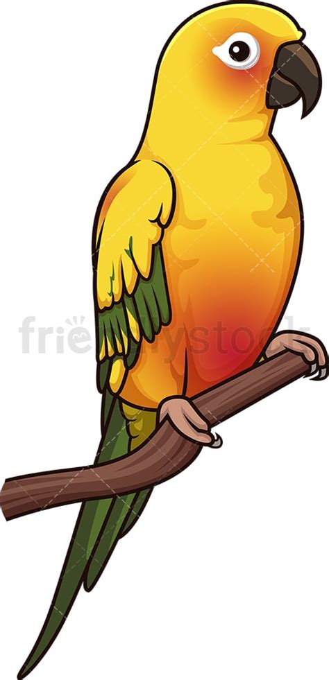 1 Parakeet Clipart Cartoon Images And Vector Illustrations Friendlystock