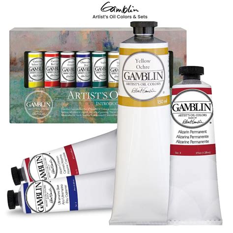 Gamblin Artist S Oil Paints Sets Jerry S Artarama