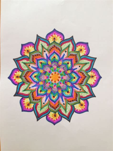 My Personal Mandala Drawings Mandala Art