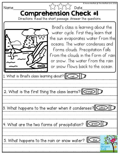In this english lesson you will learn asking over 100 basic questions and how to answer them. Reading Comprehension Checks- Read the short passage and ...