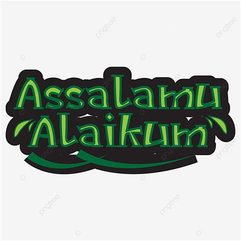 Color Clipart Transparent PNG Hd Colorful Assalamu Alaikum Vector