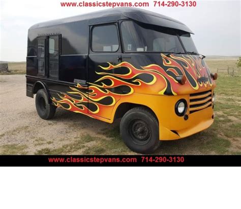 1960 Chevy Round Nose Step Van Shorty Hot Rod Food Truck Ice