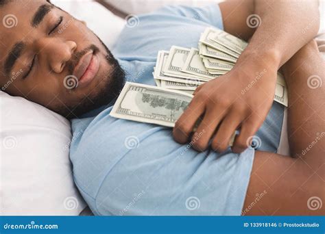 Man Sleeping With Lots Of Currency Notes Stock Photo Image Of Crisis Millennial