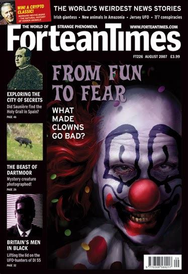 The Fortean Critic Those Elusive Phantom Clowns