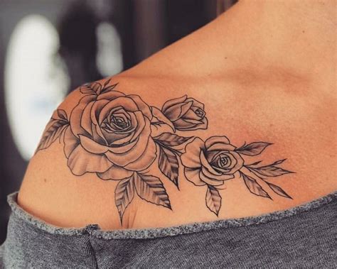 Rose Shoulder Tat Trendy Tattoos Love Tattoos Body Art Tattoos Small Tattoos Tatoos Woman