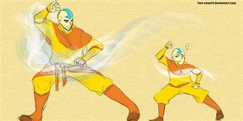 Aang And Tenzin By Yuri Chan23 On Deviantart