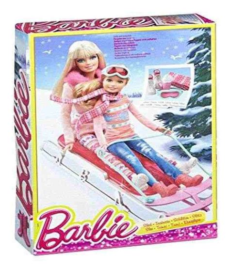 Barbie Lets Go Sled Toboggan Accessory Pack Buy Barbie Lets Go Sled Toboggan Accessory Pack