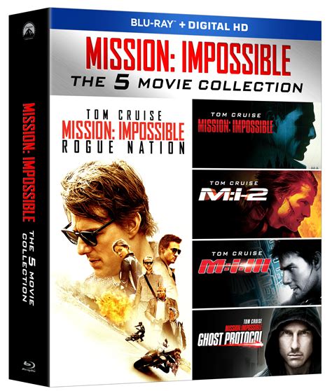 There is no limit to the impossible. Blu-Ray Contest - Mission: Impossible 5-Movie Blu-ray ...