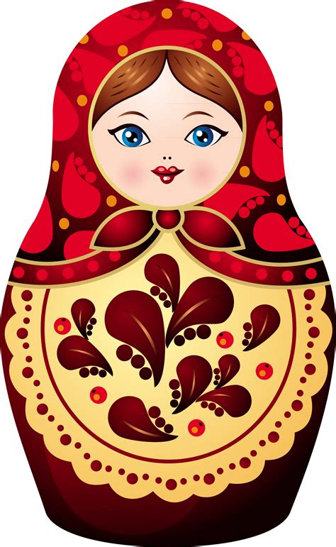 Matryoshka Doll Png Transparent Image Download Size 2458x4000px