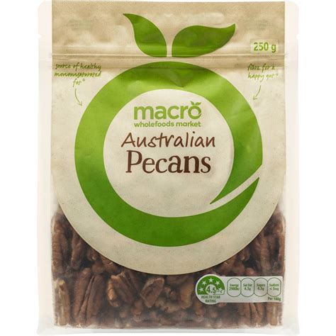 Plus, no more connecting to the internet to track your diet and fitness. Macro Australian Pecans