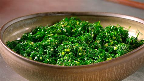 Maybe you would like to learn more about one of these? Brazilian Collard Greens Recipe | Martha Stewart