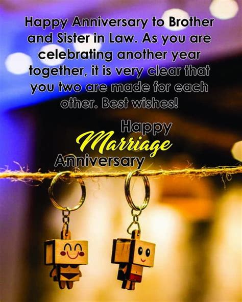 Happy Anniversary Wishes For Brother And Sister In Law Quotes And Messages Shayari World