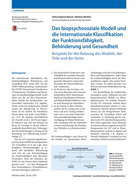 Der kunde oder potenzielle kunde soll diese vier phasen durchlaufen, um idealerweise eine kaufentscheidung zu tätigen. (PDF) Das biopsychosoziale Modell und die Internationale ...