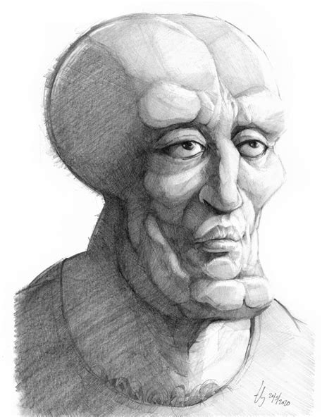 Handsome Squidward Realistic Pencil Drawing Drawings Realistic