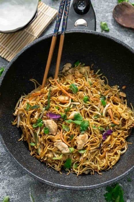 Ths is very different than real chinese food which i. Chicken Chow Mein | Easy Chinese Stir Fried Noodles + Video