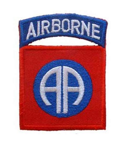 82nd Airborne Patch The National Wwii Museum