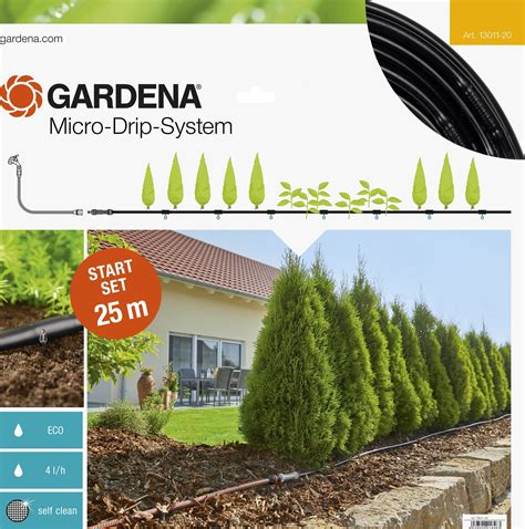 Gardena Micro Drip System Starer Set Planted Rows M Automatic Bloomling Uk