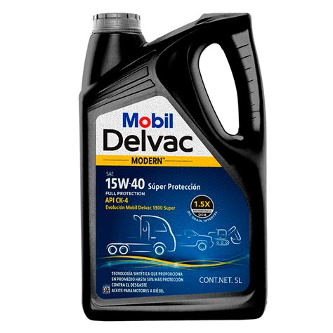 Mobil Delvac Modern Súper Protección Producto Lubajio