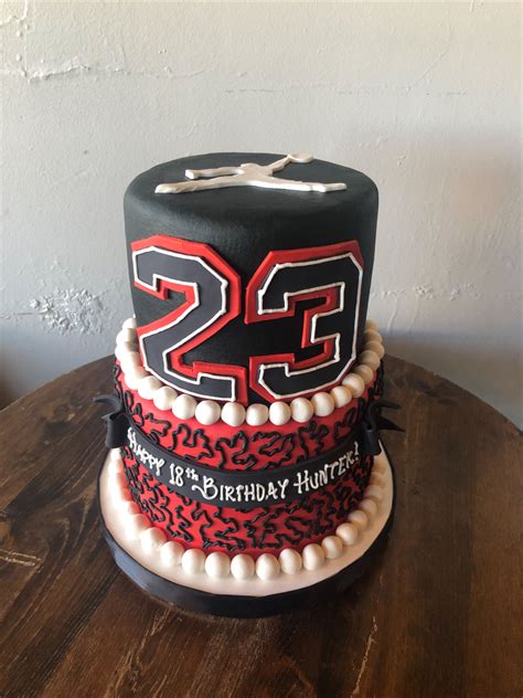 Michael Jordan Birthday Cake Adrienne And Co Bakery 23rd Birthday Decorations 23 Birthday