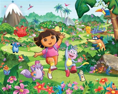 Dora Es La Protagonista De Una Serie Animada De Aventuras Que Trata Sobre Una Ni A De Siete A Os