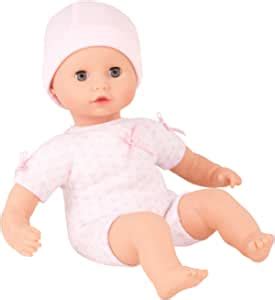 Amazon Com Gotz Muffin To Dress 13 Soft Body Baby Girl Doll With Blue