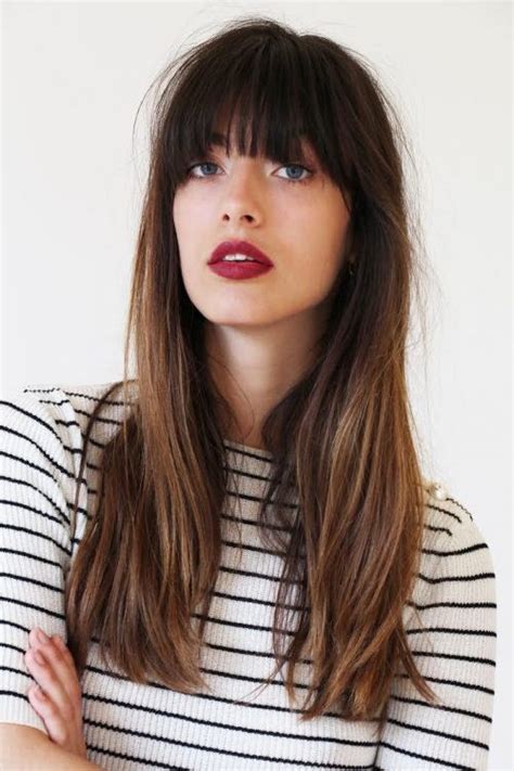 25 Most Beautiful Hairstyles With Bangs In 2018 Sensod