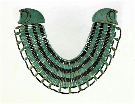 Faience Broad Collar 2040 1783 Bc 🌹 Ancient Egyptian Jewelry