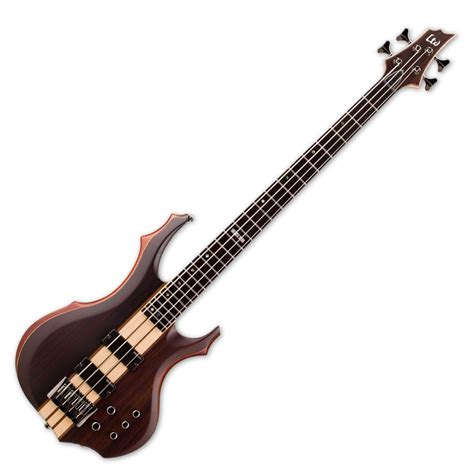 Esp Ltd F 4e Bass Guitar Natural Satin B Stock Gear4music