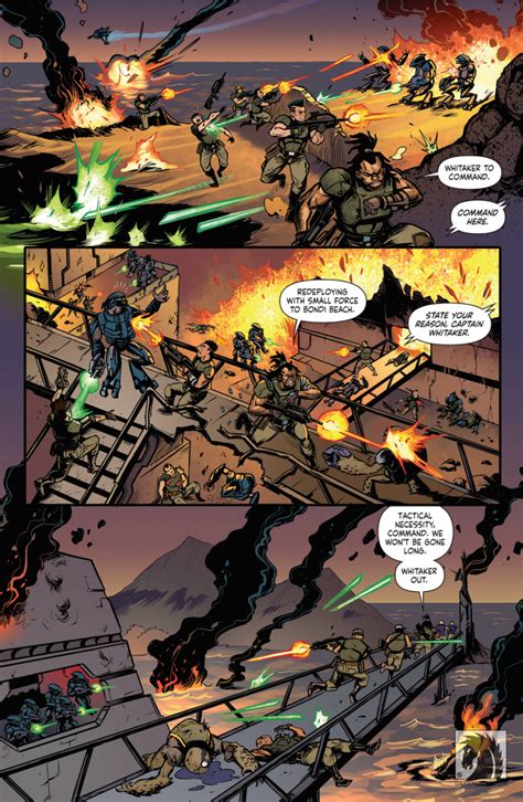 Comic Book Review Halo Collateral Damage 2 Bounding Into Comics