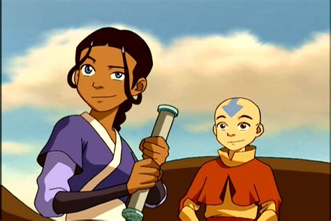 He had a crush on her from the moment he came out of the iceberg. Avatar the last airbender aang and katara - quality gallery