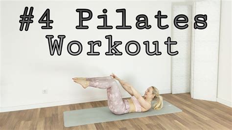 4 Pilates Full Body Workout Homeworkout Deutsch YouTube