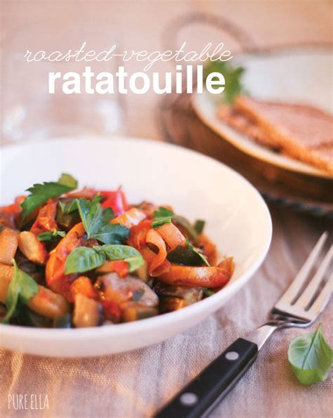 Roasted Vegetable Ratatouille From Meatless Cookbook