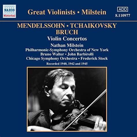Mendelssohn Violin Concerto In E Minor Op 64 Bruch