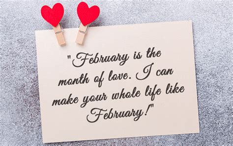 80 Fresh Quotes Sayings And Poems To Make February Special
