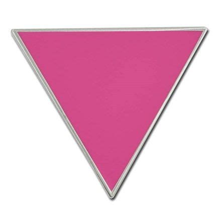 Pink Triangle Pin | Pink triangle, Triangle, Soft enamel