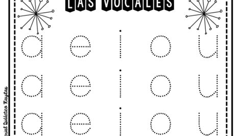 Grafomotricidad Vocales5 Orientación Andújar Recursos Educativos