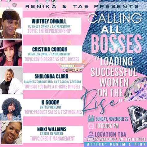 Calling All Bosses Loading Successful Women On The Rise Narcoossee