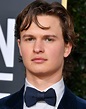 Ansel Elgort Sports Glittery Eyeshadow at the Golden Globes - PureWow