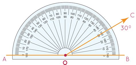 How To Draw Angles Using A Protractor