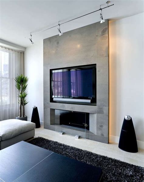 2030 Modern Fireplace Ideas With Tv Above