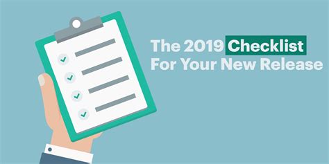 The 2019 Checklist For Your New Release Artists Diy