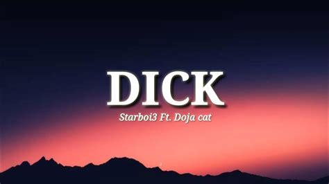 Starboi Dick Ft Doja Cat Lyrics Tiktok Song YouTube